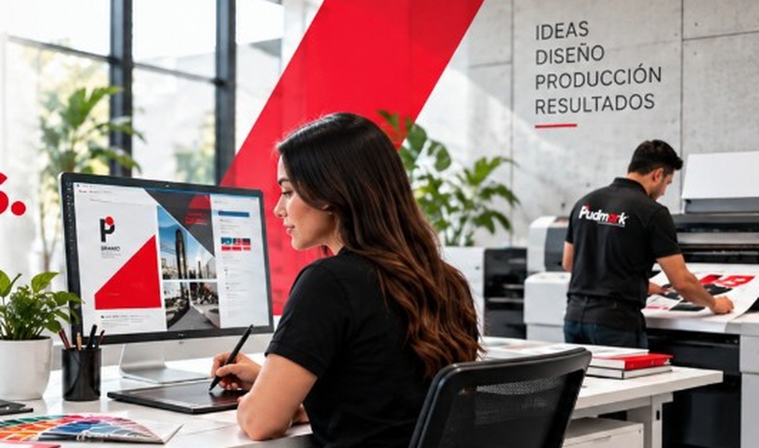 Diseño y producción gráfica en el estudio PUDMARK